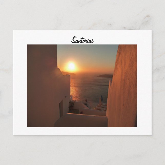 Santorini Postcard (Front)