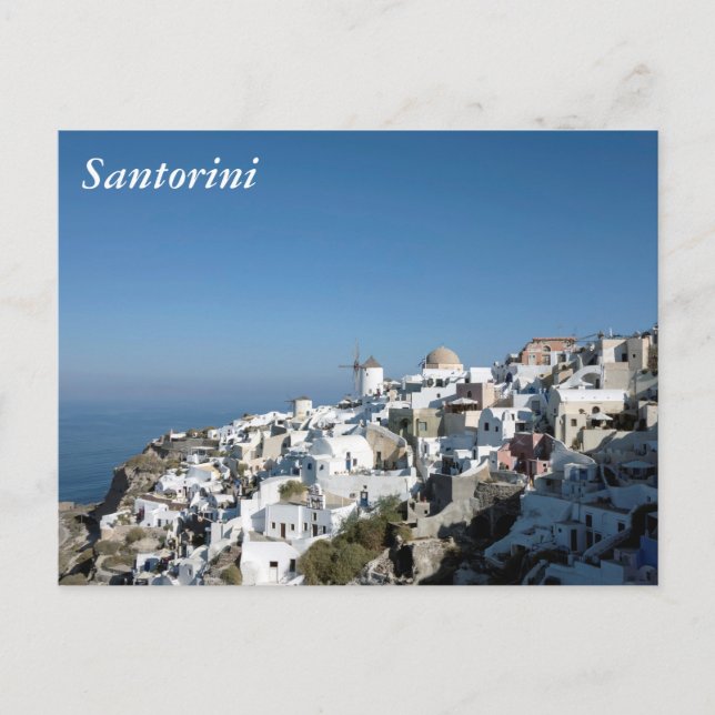 Santorini Postcard (Front)