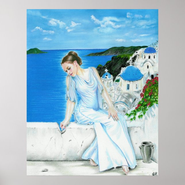 Santorini Poster (Front)