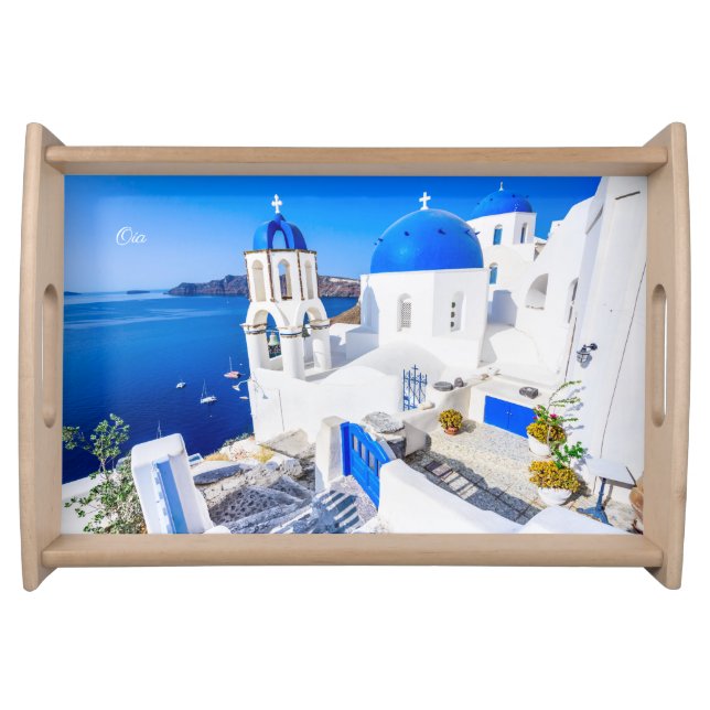 Santorini  serving tray (Front)