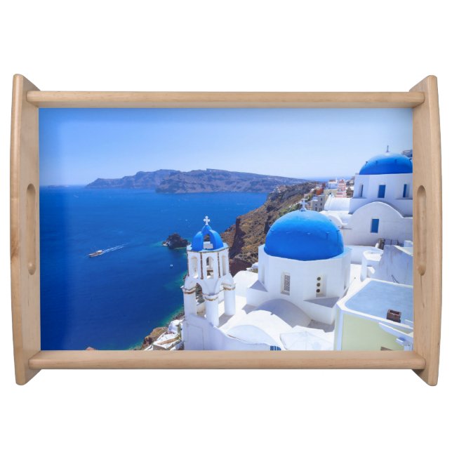 Santorini Serving Tray (Front)