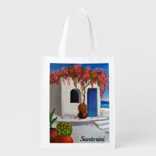 Santorini shopping bag