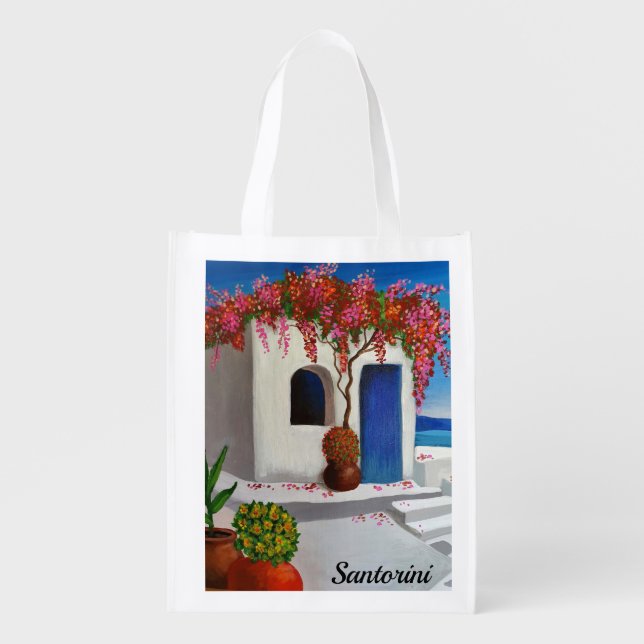 Santorini shopping bag (Front)