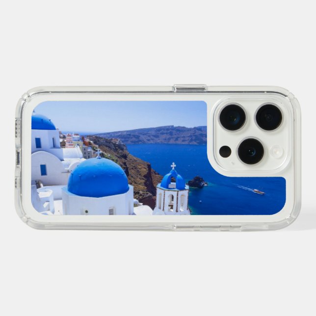 Santorini Speck iPhone Case (Horz (White Titanium))