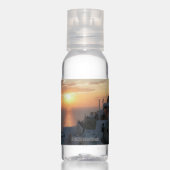 Santorini Sunset, Greece Travel Bottle Set Hand Sanitizer (Front)