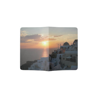Santorini Sunset Passport Holder