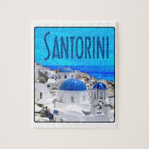 Santorini time now jigsaw puzzle