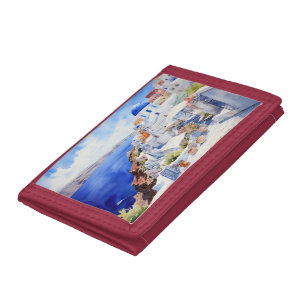 Santorini Tri-fold Wallet