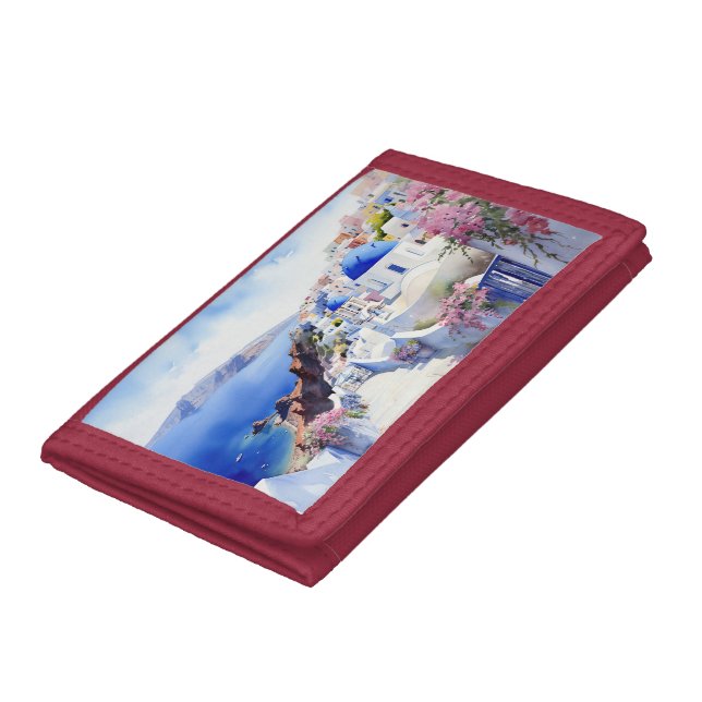 Santorini Tri-fold Wallet (Bottom)