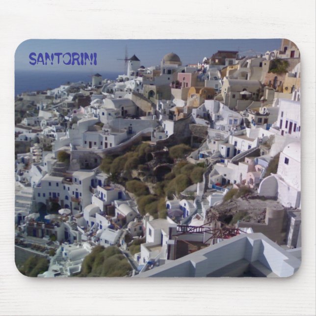 SANTORINI VIEW MOUSEPAD (Front)