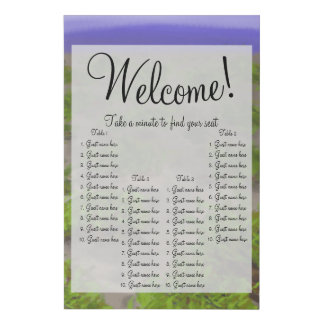 Santorini vineyard sitting plan 4 tables faux canvas print