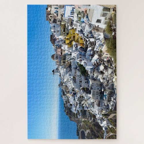 Santorini vista jigsaw puzzle