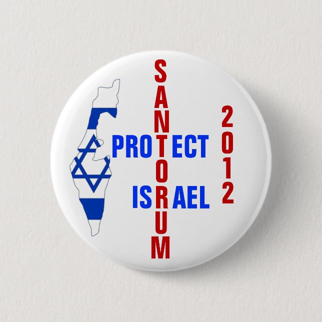 Santorum 2012 button (Front)