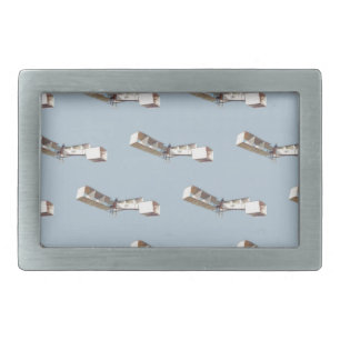 Santos-Dumont 14-Bis Airplane Belt Buckle
