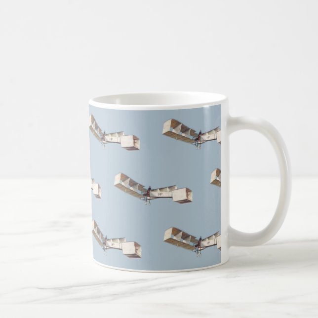 Santos-Dumont 14-Bis Airplane Coffee Mug (Right)
