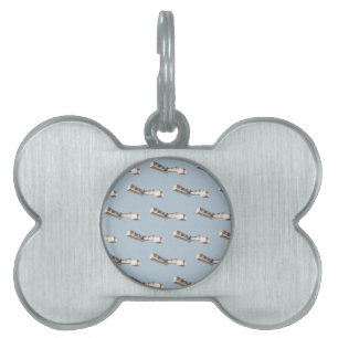 Santos-Dumont 14-Bis Airplane Pet Tag