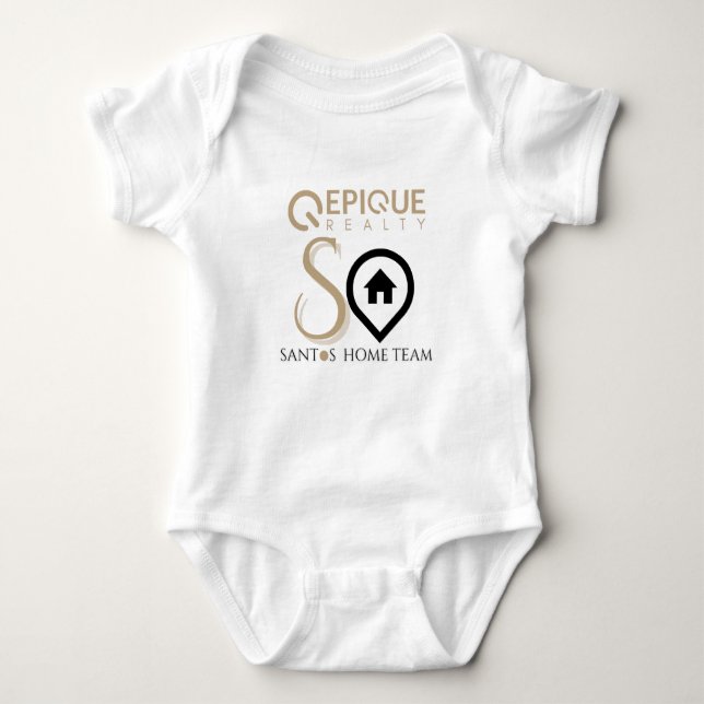 Santos x Epique Baby Bodysuit (Front)