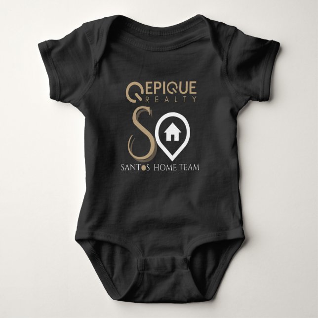 Santos x Epique Baby Bodysuit v2 (Front)