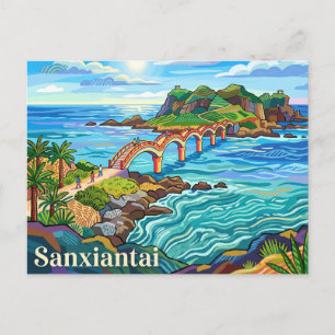 Sanxiantai, Taitung, Taiwan Postcard