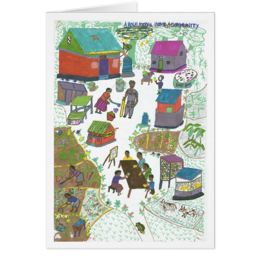 Sanyu's Family Model Home Cards (Front)