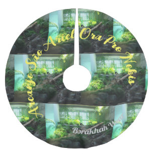 São Ariel PANDA Saio de Arvore Brushed Polyester Tree Skirt