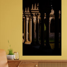 Sao Bento or Saint Benedict gothic cloister