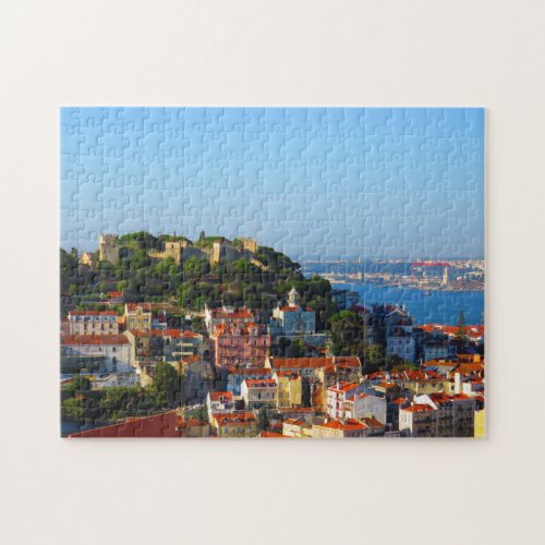 So Jorge Castle in Lisbon Portugal Jigsaw Puzzle