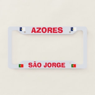 São Jorge Customizable License Plate Frame