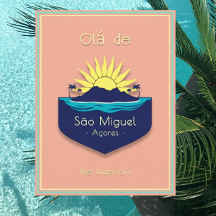 Sao Miguel Azores Portugal Postcard