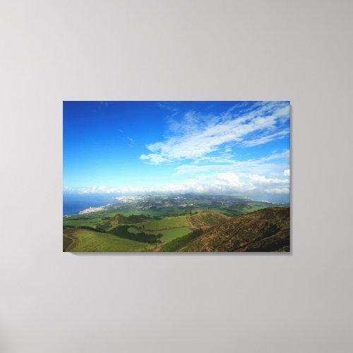 Sao Miguel island Azores Canvas Print