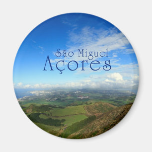 Sao Miguel island Azores Magnet
