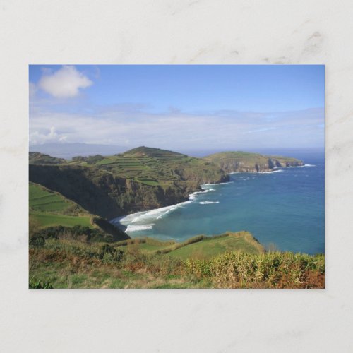 So Miguel Island in AoresAzores Postcard