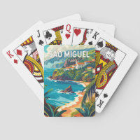 Sao Miguel Island Portugal Travel Art