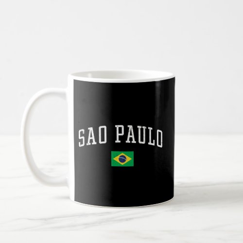 Sao Paulo Brasil Country Flag Vacation Coffee Mug