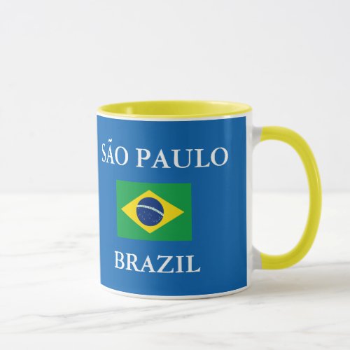 Sao Paulo Brazil Crest Mug