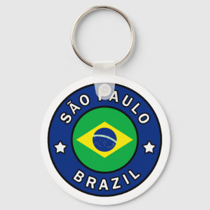 São Paulo Brazil Keychain