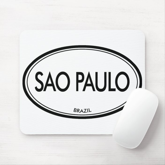 Sao Paulo, Brazil Mouse Pad