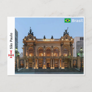 São Paulo - Brazil Postcard