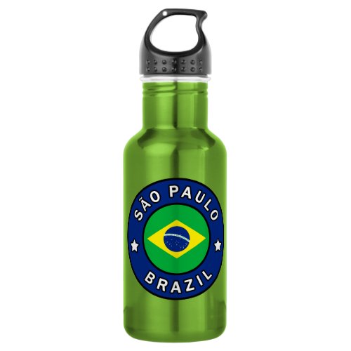 So Paulo Brazil Stainless Steel Water Bottle