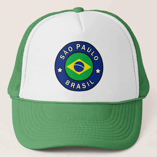 Sao Paulo Brazil Trucker Hat (Front)