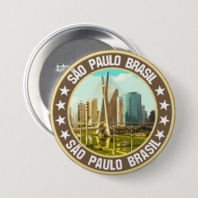 São Paulo                                          Button (Front & Back)