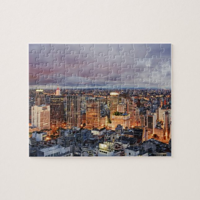 Sao Paulo Cityscape Jigsaw Puzzle (Horizontal)