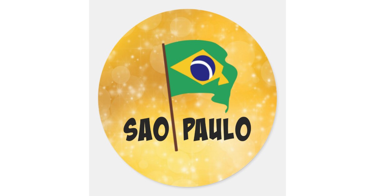 Sao Paulo Brazil Brasil Brazilian City Art Sticker Stickers 