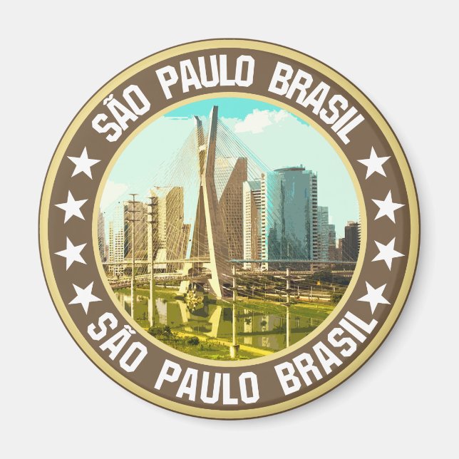 São Paulo Magnet (Front)