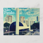 São Paulo - memorial da America Latina  Postcard