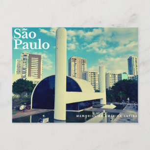 São Paulo - memorial da America Latina Postcard
