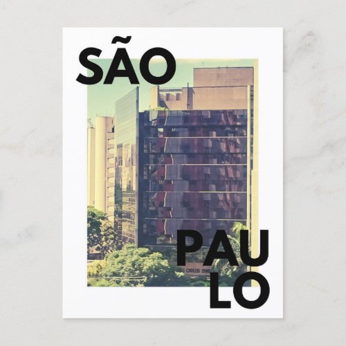 So Paulo  Postcard