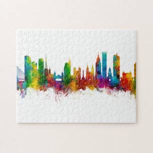 São Paulo Skyline Brazil Jigsaw Puzzle
