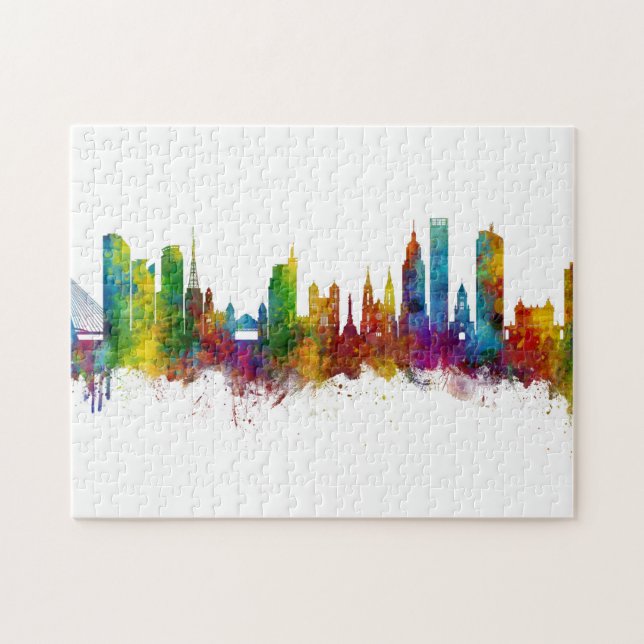 São Paulo Skyline Brazil Jigsaw Puzzle (Horizontal)