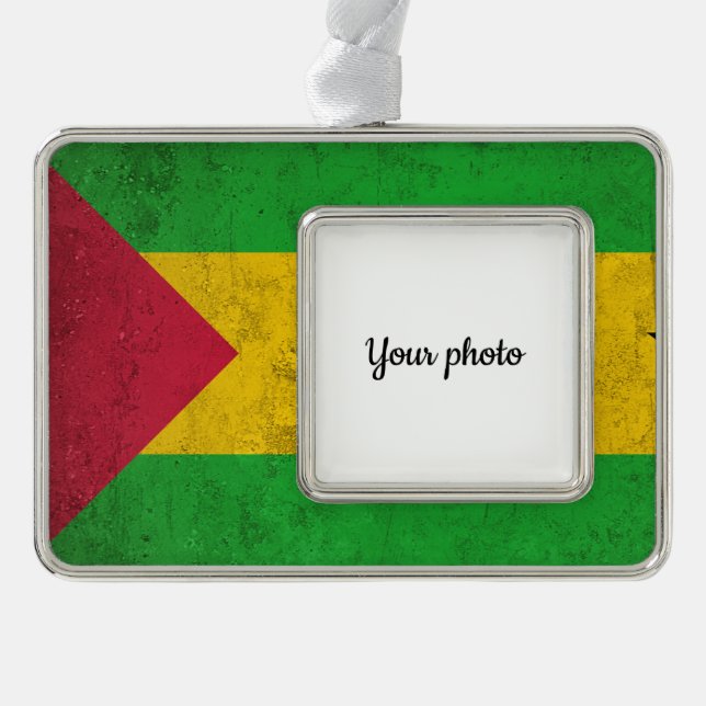 Sao Tome and Principe Christmas Ornament (Front)